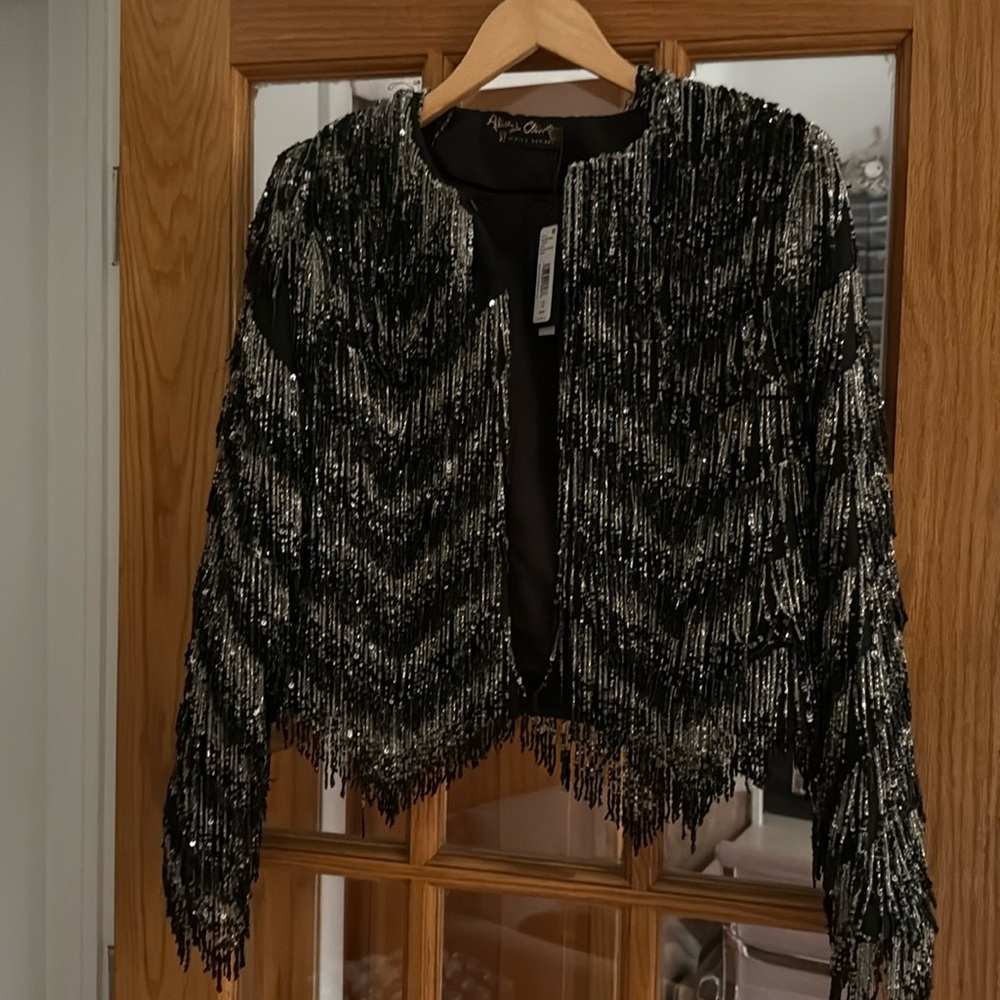 Beaded Alice and Olivia jacket